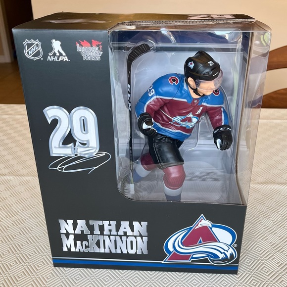 lmports Dragon Other - Nathan Mackinnon Colorado Avalanche NHL Hockey 12” Action Limited Edition Figure